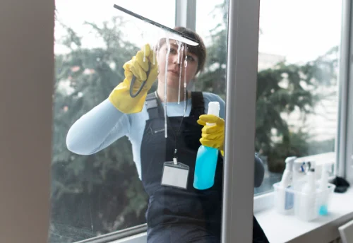 Nettoyage de vitres intérieures et extérieures à Veyrac